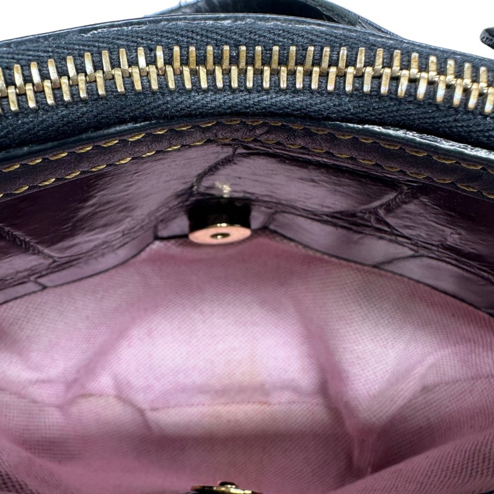 Dooney & Bourke Reptile Print Shoulder Bag - Picture 11 of 16